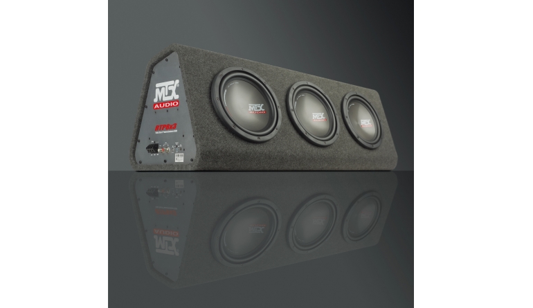 Einfach loslegen: MTX Audio RTP8x3, Bild 1 Car-Hifi Subwoofer Aktiv MTX Audio RTP8x3 im Test, Bild 1