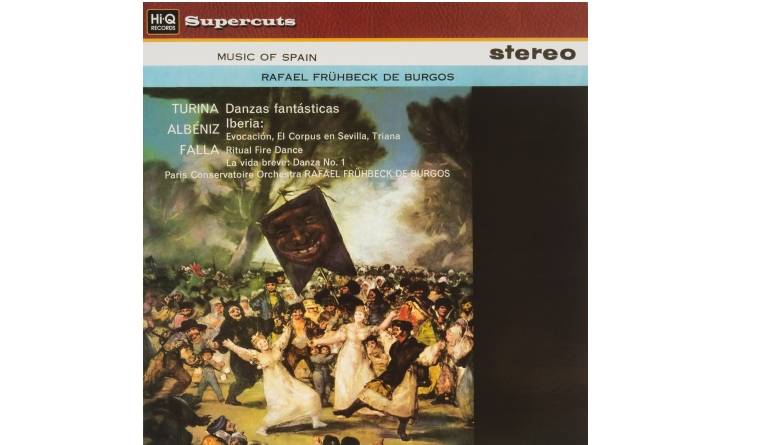 Komponist: Turina, Albéniz, Falla, Interpret: Paris Coservatoire Orchestra, Dirigent: Rafael Frühbeck de Burgos - Music of Spain: Music of Spain (Hi-Q, Warner Classics), Bild 1 Schallplatte Music of Spain (Hi-Q, Warner Classics) im Test, Bild 1