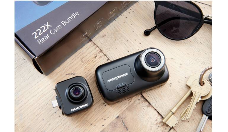 Nextbase 222X: Front- und Rearkamera in einem: Nextbase 222X, Bild 1 In-Car Kamera Nextbase 222X im Test, Bild 1