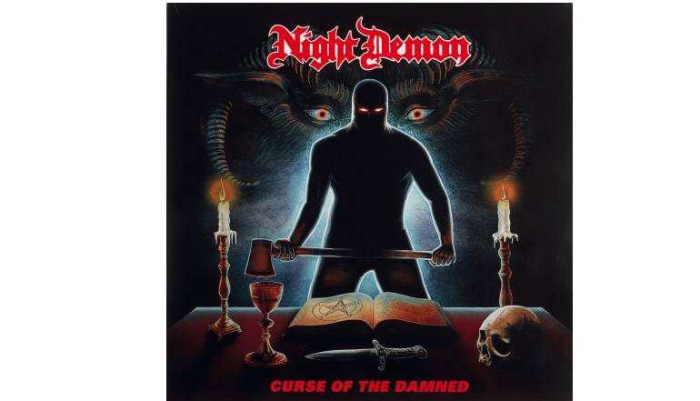 Night Demon - Curse of the Damned: Night Demon - Curse of the Damned (Steamhammer), Bild 1 Schallplatte Night Demon - Curse of the Damned (Steamhammer) im Test, Bild 1