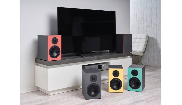 Serientest: Nubert nuBox 425 Jubilee, Nubert nuBox 325 Jubilee, Bild 1 Lautsprecher Stereo Nubert nuBox 425 Jubilee, Nubert nuBox 325 Jubilee im Test , Bild 1
