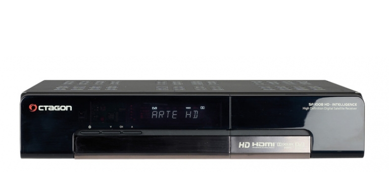 Sat Receiver ohne Festplatte Octagon SF-1008HD im Test, Bild 1