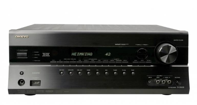 Onkyo TX-SR608, Bild 1 AV-Receiver Onkyo TX-SR608 im Test, Bild 1