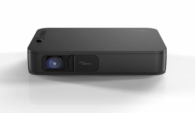 Leuchtzwerg: Optoma HL10, Bild 1 Mobile Beamer Optoma HL10 im Test, Bild 1