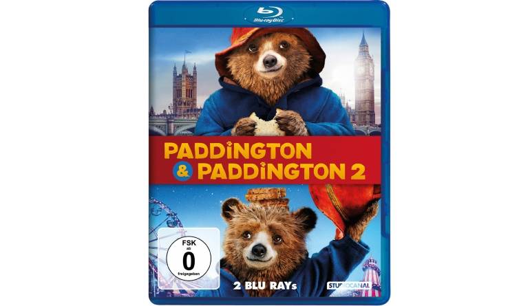 Paddington 1 & 2, Abenteuer in London: Paddington 1 & 2 (Studiocanal,), Bild 1 Blu-ray Film Paddington 1 & 2 (Studiocanal,) im Test, Bild 1