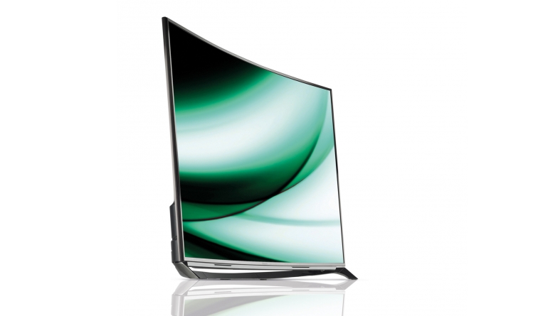 Panasonic geht in die Kurve: Panasonic TX-55CRW854, Bild 1 Fernseher Panasonic TX-55CRW854 im Test, Bild 1