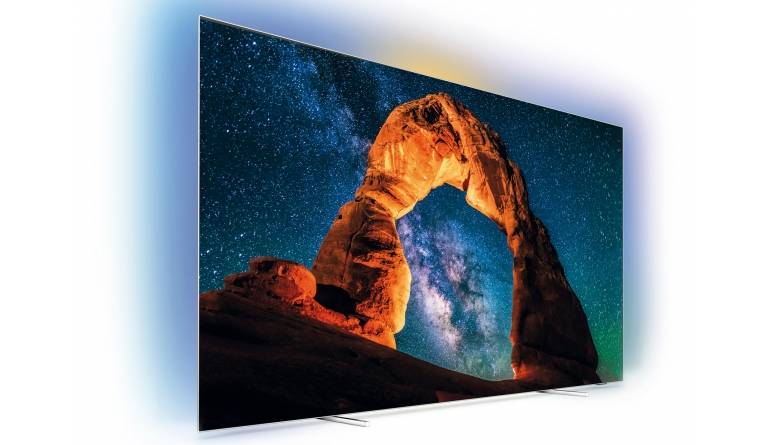 Smartes OLED-Heimkino in 55 Zoll: Philips 55OLED803, Bild 1 Fernseher Philips 55OLED803 im Test, Bild 1
