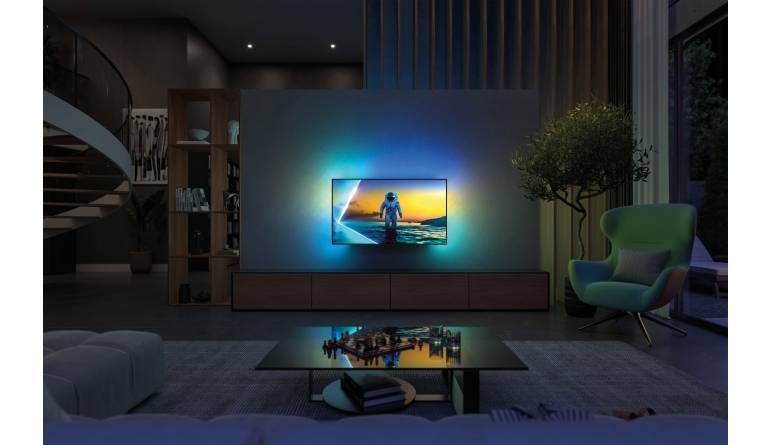 Adaptive Intelligenz: Philips 55OLED810, Bild 1 Fernseher Google TV Ultra HD und 8K Philips 55OLED810 im Test, Bild 1