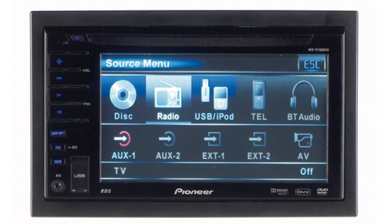 Moniceiver Pioneer AVH-P3100 DVD im Test, Bild 1