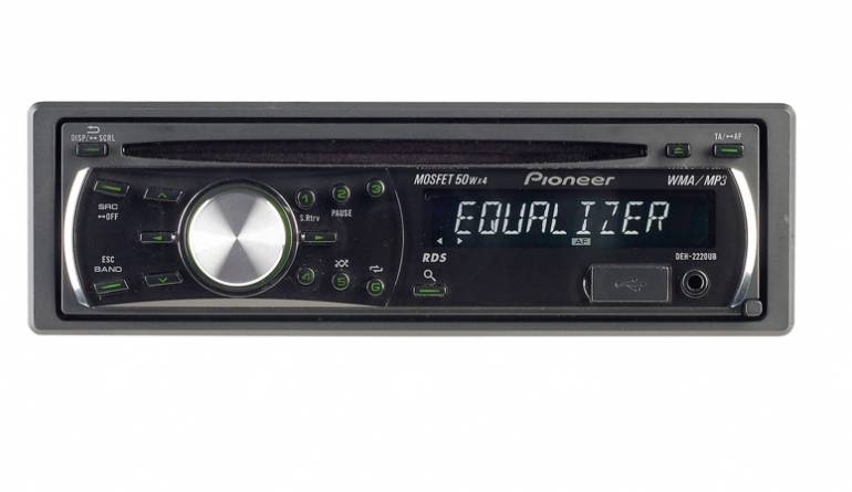 Pioneer DEH-2220UB, Bild 1 1-DIN-Autoradios Pioneer DEH-2220UB im Test, Bild 1
