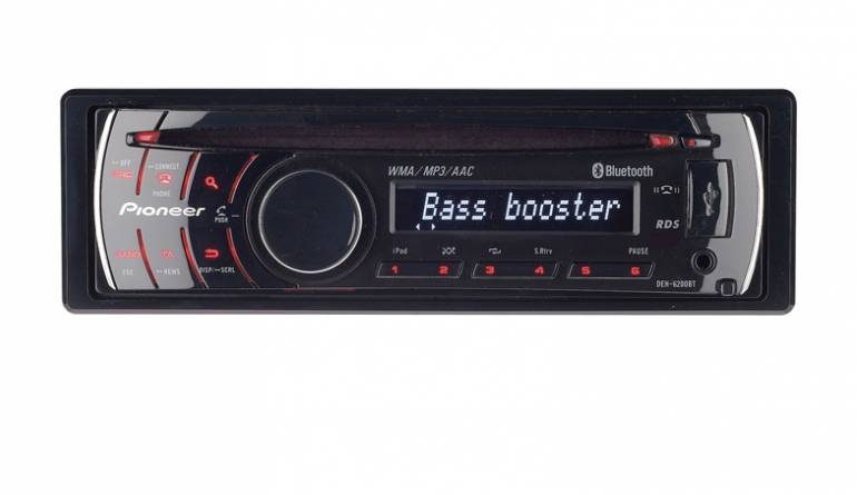 Pioneer DEH-6200BT, Bild 1 1-DIN-Autoradios Pioneer DEH-6200BT im Test, Bild 1
