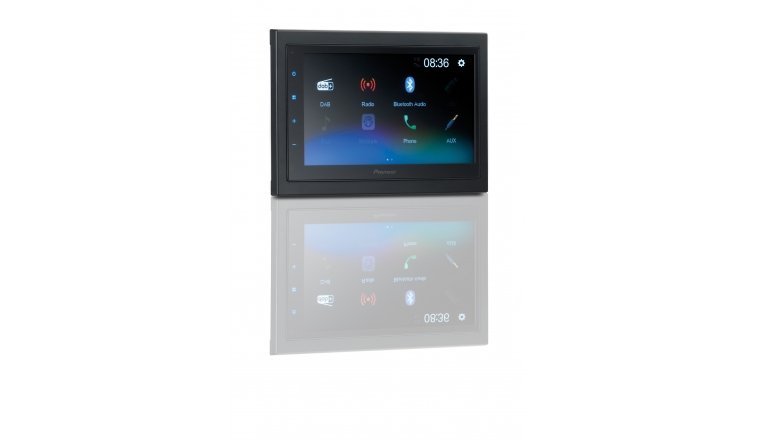 Preisgünstiger Pioneer DMH-A340DAB im Test: Pioneer DMH-A340DAB, Bild 1 Moniceiver Pioneer DMH-A340DAB im Test, Bild 1