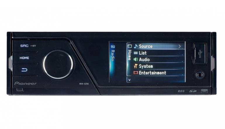 Pioneer MVH-8200, Bild 1 1-DIN-Autoradios Pioneer MVH-8200 im Test, Bild 1