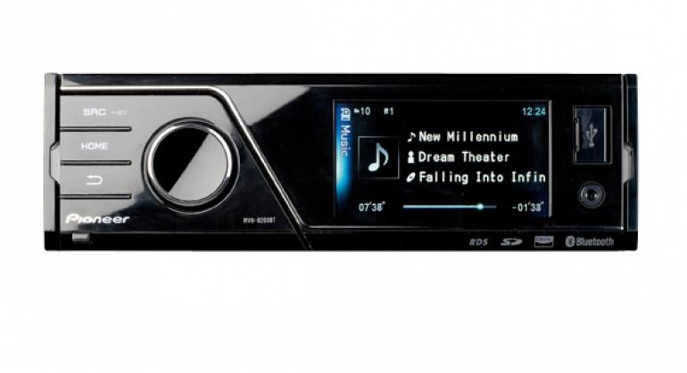 Zeitgeist: Pioneer MVH-8200BT, Bild 1 1-DIN-Autoradios Pioneer MVH-8200BT im Test, Bild 1