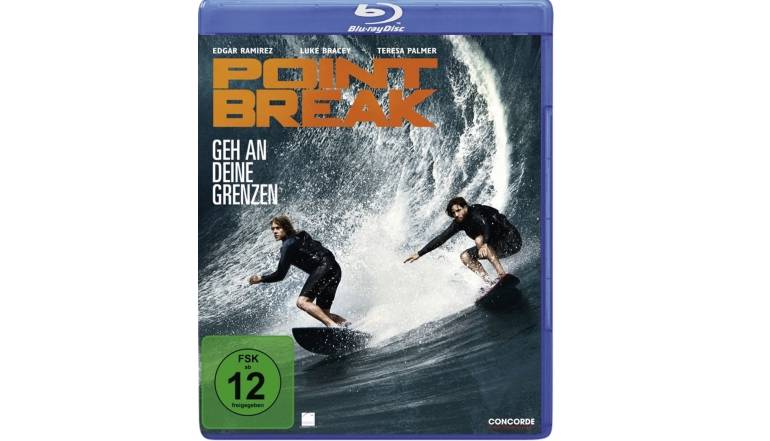 Point Break – Geh an deine Grenzen: Point Break – Geh an deine Grenzen (Concorde), Bild 1 Blu-ray Film Point Break – Geh an deine Grenzen (Concorde) im Test, Bild 1