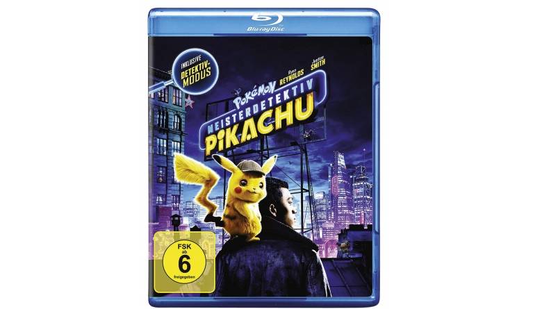 Pokémon Meisterdetektiv Pikachu: Pokémon Meisterdetektiv Pikachu (Warner Bros.), Bild 1 Blu-ray Film Pokémon Meisterdetektiv Pikachu (Warner Bros.) im Test, Bild 1