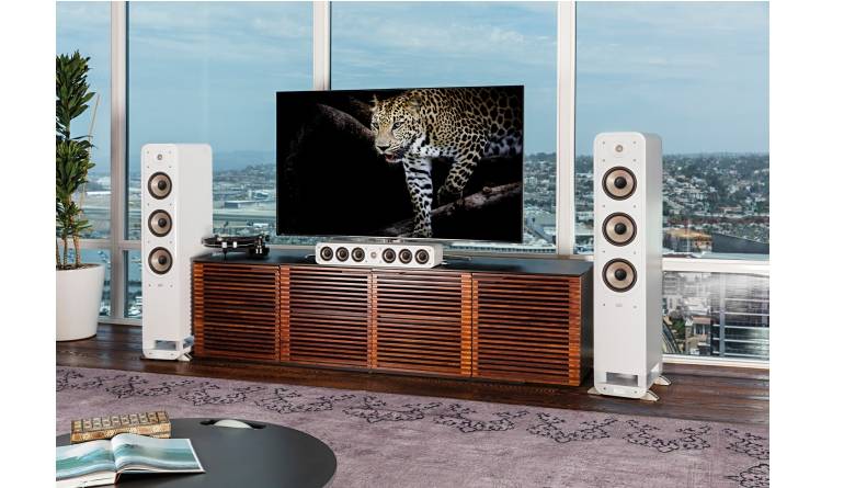 Polk S60e Surroundset: Dynamischer Sound fürs Wohnzimmerkino: Polk Audio Signature S60e-Set, Bild 1 Lautsprecher Surround Polk Audio Signature S60e-Set im Test, Bild 1
