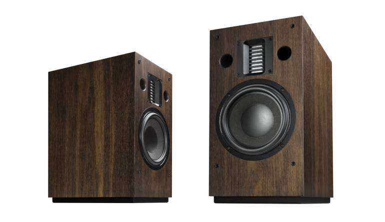 Die Physiker: Precide Heil AMT Aulos Bookshelf, Bild 1 Lautsprecher Stereo Precide Heil AMT Aulos Bookshelf im Test, Bild 1