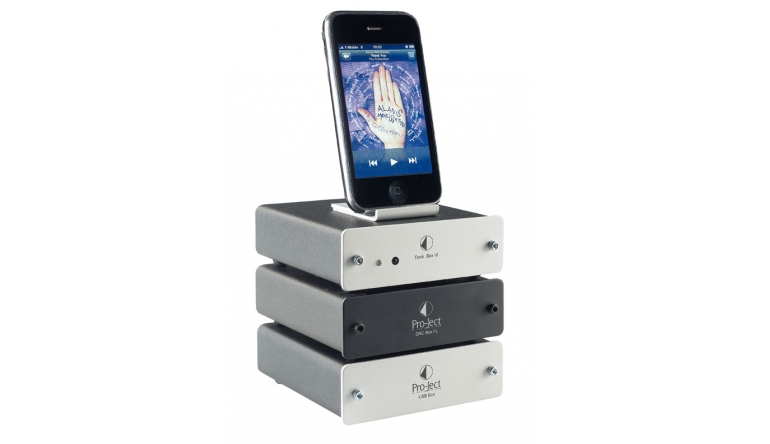 Docking Stations Pro-ject Dock Box Vi, Pro-ject DAC Box FL, Pro-ject USB-Box im Test , Bild 1