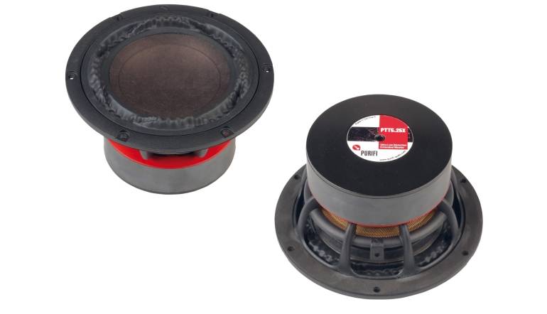 Einzelchassistest: Purifi Audio PTT5.25X04-NFA-01: Purifi PTT5.25X04-NFA-01, Bild 1 Lautsprecherchassis Tiefmitteltöner Purifi PTT5.25X04-NFA-01 im Test, Bild 1