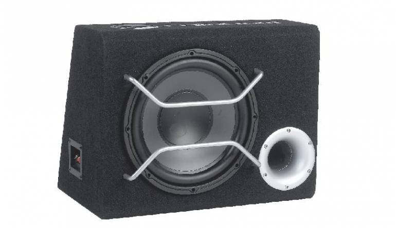 Rainbow 12 Cyclone ESW, Bild 1 Car-Hifi Subwoofer Gehäuse Rainbow 12 Cyclone ESW im Test, Bild 1