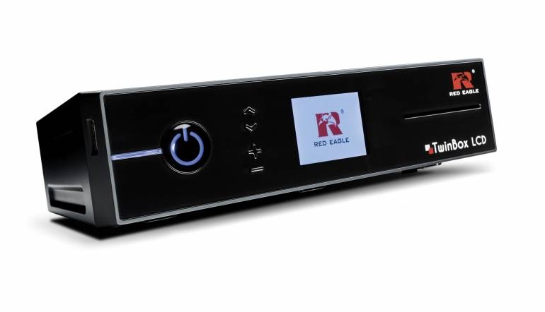 Sat Receiver ohne Festplatte RedEagle TwinBox LCD im Test, Bild 1