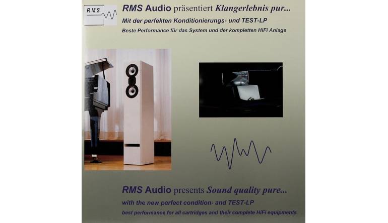 RMS Audio – Konditionierungs- und Test-LP: RMS Audio – Konditionierungs- und Test-LP (R.A.D. Akustik), Bild 1 Schallplatte RMS Audio – Konditionierungs- und Test-LP (R.A.D. Akustik) im Test, Bild 1