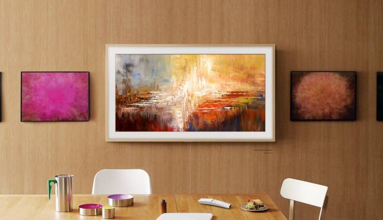 Samsung „The Frame“ jetzt mit QLED-Display: Samsung QE49LS03RAUXZG, Bild 1 Fernseher Samsung QE49LS03RAUXZG im Test, Bild 1