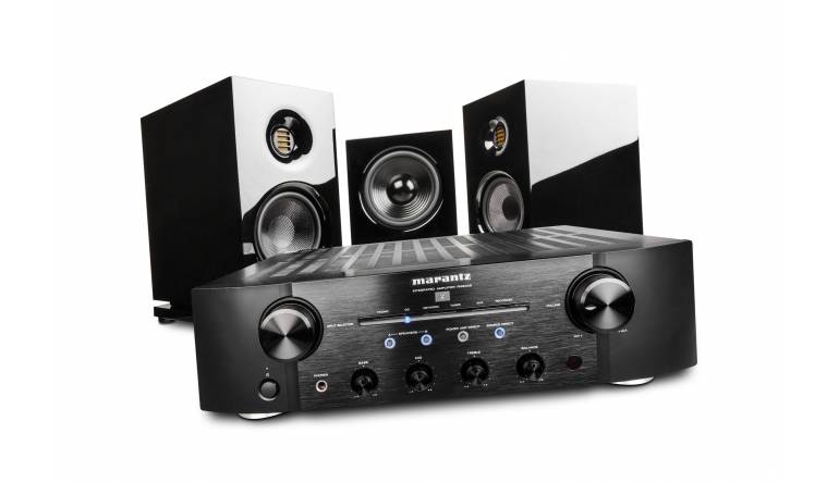 Clever kombiniert: Saxxtec CLX 3 / DS 120 DSP / Marantz PM8006, Bild 1 Stereoanlagen Saxxtec CLX 3 / DS 120 DSP / Marantz PM8006 im Test, Bild 1