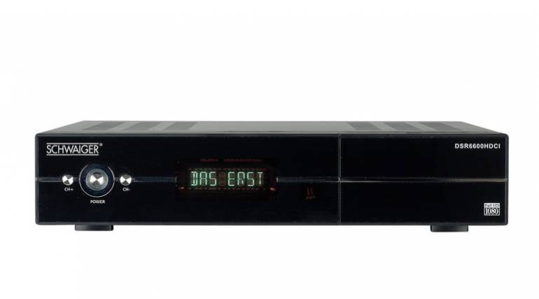 Schwaiger DSR6600HDCI, Bild 1 Sat Receiver ohne Festplatte Schwaiger DSR6600HDCI im Test, Bild 1