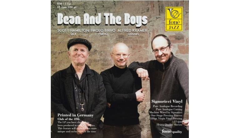 Schallplatte Scott Hamilton, Paolo Birro, Alfred Kramer - Bean and The Boys (Fone) im Test, Bild 1
