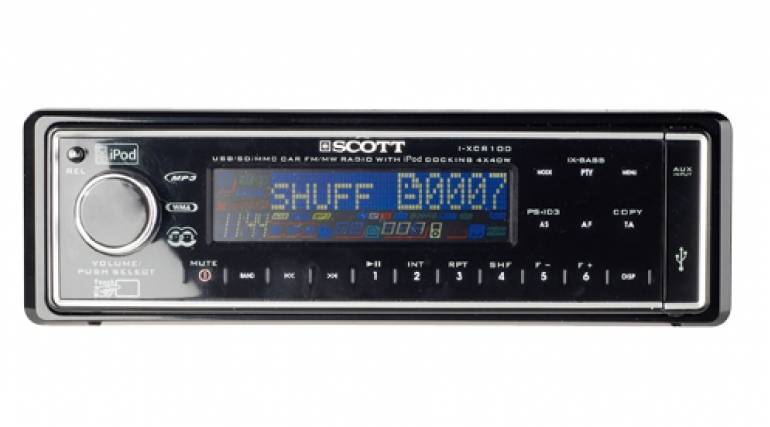 1-DIN-Autoradios Scott i-XCR 100 im Test, Bild 1