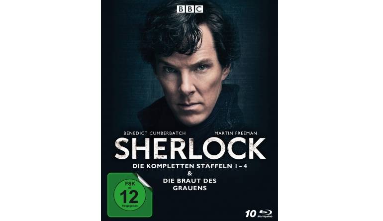 TV-Serie, Krimi: Sherlock S 1-4 (Polyband), Bild 1 DVD Film Sherlock S 1-4 (Polyband) im Test, Bild 1