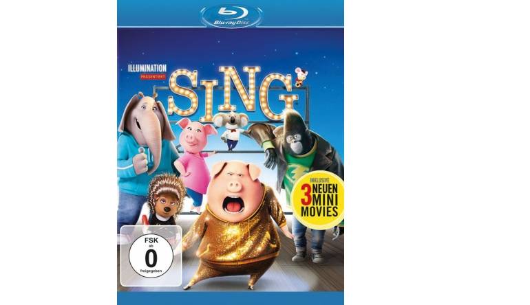 Sing: Sing (Universal), Bild 1 Blu-ray Film Sing (Universal) im Test, Bild 1