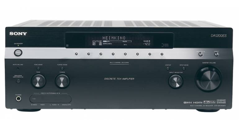 Sony STR-DA1200ES, Bild 1 AV-Receiver Sony STR-DA1200ES im Test, Bild 1