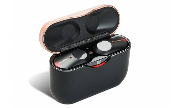 True-Wireless-In-Ear-Kopfhörer Sony WF-1000XM3: Sony WF-1000XM3, Bild 1 Kopfhörer InEar Sony WF-1000XM3 im Test, Bild 1