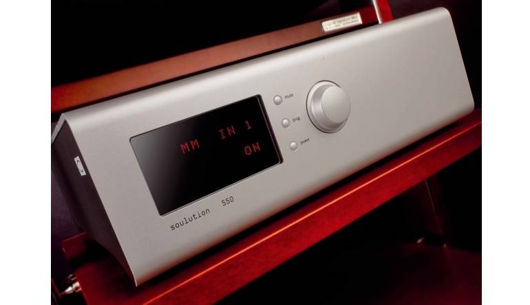 Verstärker Phono Vorverstärker soulution 550 im Test, Bild 1