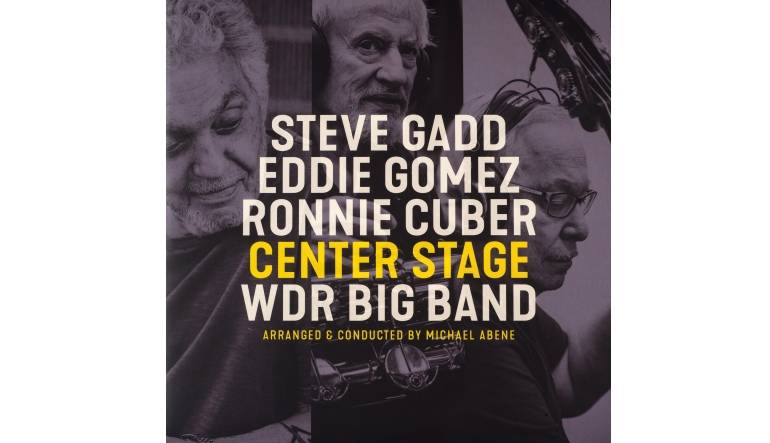 Steve Gadd / Eddie Gomez / Ronnie Cuber – Center Stage: Steve Gadd / Eddie Gomez / Ronnie Cuber – Center Stage (Leopard), Bild 1 Schallplatte Steve Gadd / Eddie Gomez / Ronnie Cuber – Center Stage (Leopard) im Test, Bild 1