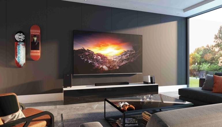Google TV von TCL: TCL 55C735, Bild 1 Fernseher Google TV Ultra HD und 8K TCL 55C735 im Test, Bild 1