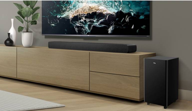 Dolby-Atmos-Soundbar: TCL TS8132, Bild 1 Soundbar TCL TS8132 im Test, Bild 1