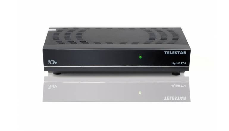 Multimedia- Receiver: Telestar digiHD TT4, Bild 1 DVB-T Receiver ohne Festplatte Telestar digiHD TT4 im Test, Bild 1