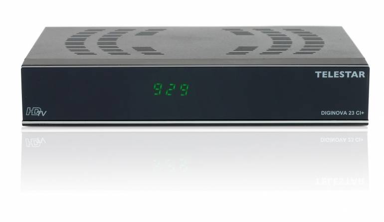 Sat Receiver mit Festplatte Telestar Diginova 23 CI+ im Test, Bild 1