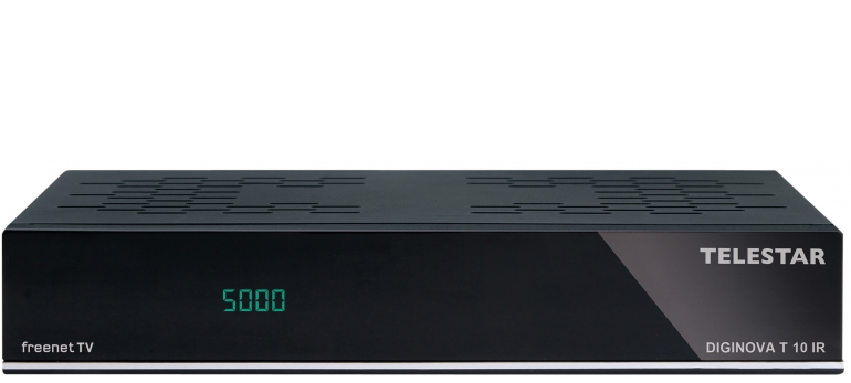 DVB-T2-HD-Receiver: Telestar Diginova T 10 IR, Bild 1 DVB-T Receiver ohne Festplatte Telestar Diginova T 10 IR im Test, Bild 1