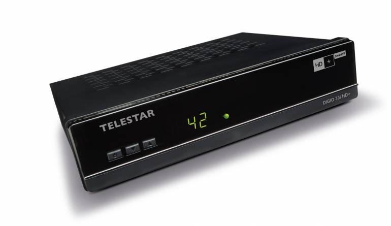 Privatfernsehen in HD: Telestar Digio 33i HD+, Bild 1 HDTV-Settop-Box Telestar Digio 33i HD+ im Test, Bild 1
