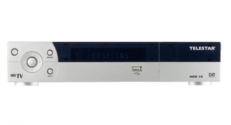 Sat Receiver ohne Festplatte Telestar HDS10 im Test, Bild 1