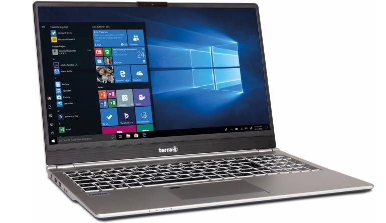 Abgeblendet: Terra Mobile 1550, Bild 1 Notebooks und Ultrabooks Terra Mobile 1550 im Test, Bild 1