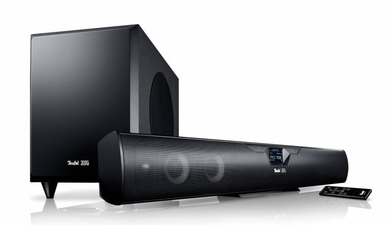 Mit der Lizenz zum Sound: Teufel Cinebar 52 THX, Bild 1 Soundbar Teufel Cinebar 52 THX im Test, Bild 1