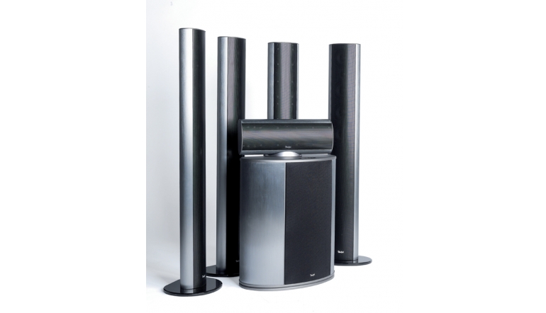 Klangstarkes Surroundset im edlen Gewand: Teufel Columa 900: Teufel Columa 900, Bild 1 Lautsprecher Surround Teufel Columa 900 im Test, Bild 1