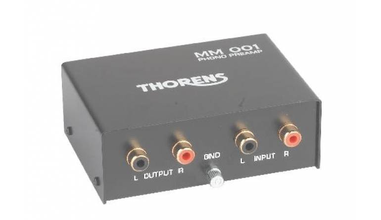 Thorens MM 001, Bild 1 Phono Vorstufen Thorens MM 001 im Test, Bild 1
