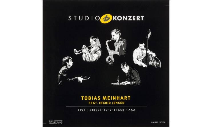 Tobias Meinhart feat. Ingrid Jensen - Studio Konzert: Tobias Meinhart feat. Ingrid Jensen - Studio Konzert (Neuklang), Bild 1 Schallplatte Tobias Meinhart feat. Ingrid Jensen - Studio Konzert (Neuklang) im Test, Bild 1